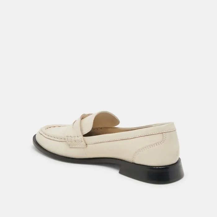 Dolce Vita Hilly Loafers Ivory Coin Women Flats and Loafers