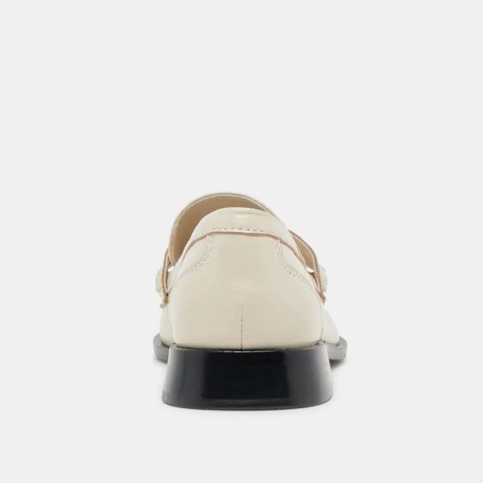 Dolce Vita Hilly Loafers Ivory Coin Women Flats and Loafers