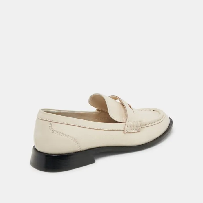 Dolce Vita Hilly Loafers Ivory Coin Women Flats and Loafers