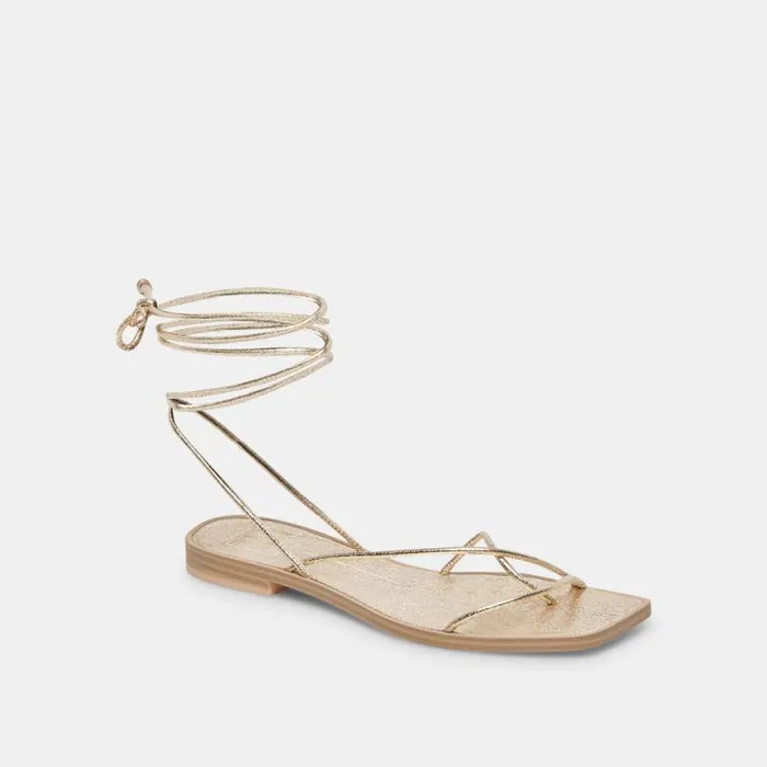 Dolce Vita Ivette Sandals Gold Metallic Stella Women Sandals