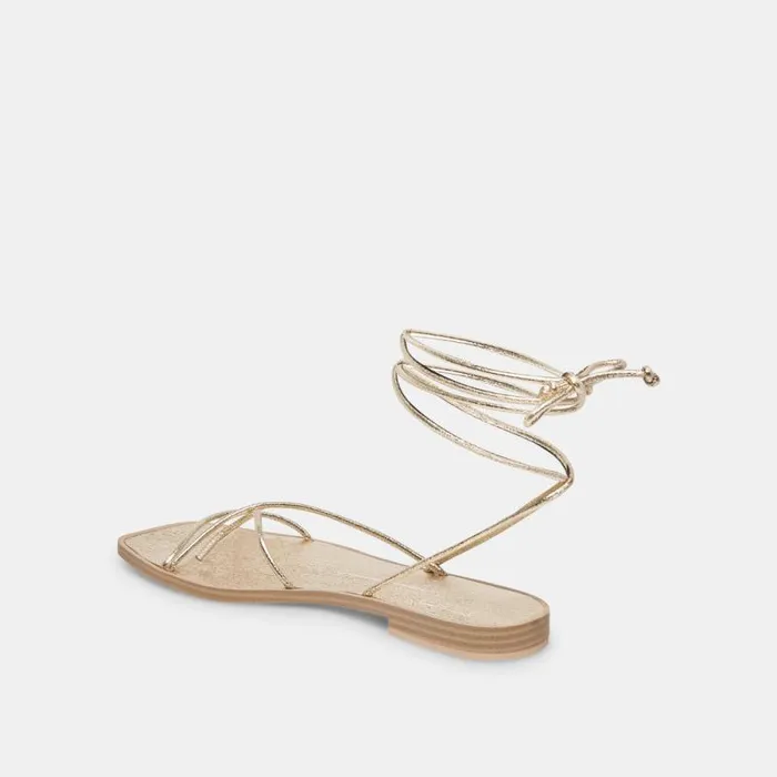 Dolce Vita Ivette Sandals Gold Metallic Stella Women Sandals