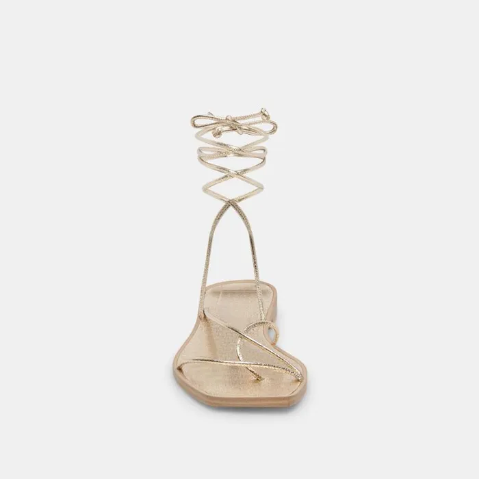 Dolce Vita Ivette Sandals Gold Metallic Stella Women Sandals