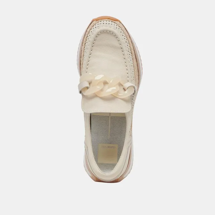 Dolce Vita Jadah Sneakers Ivory Nubuck Women Sneakers