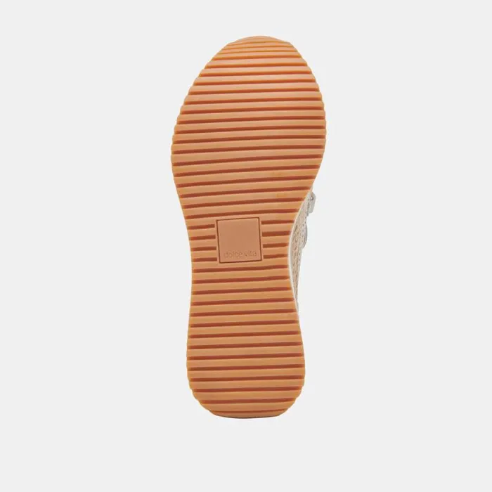 Dolce Vita Jadah Sneakers Ivory Nubuck Women Sneakers