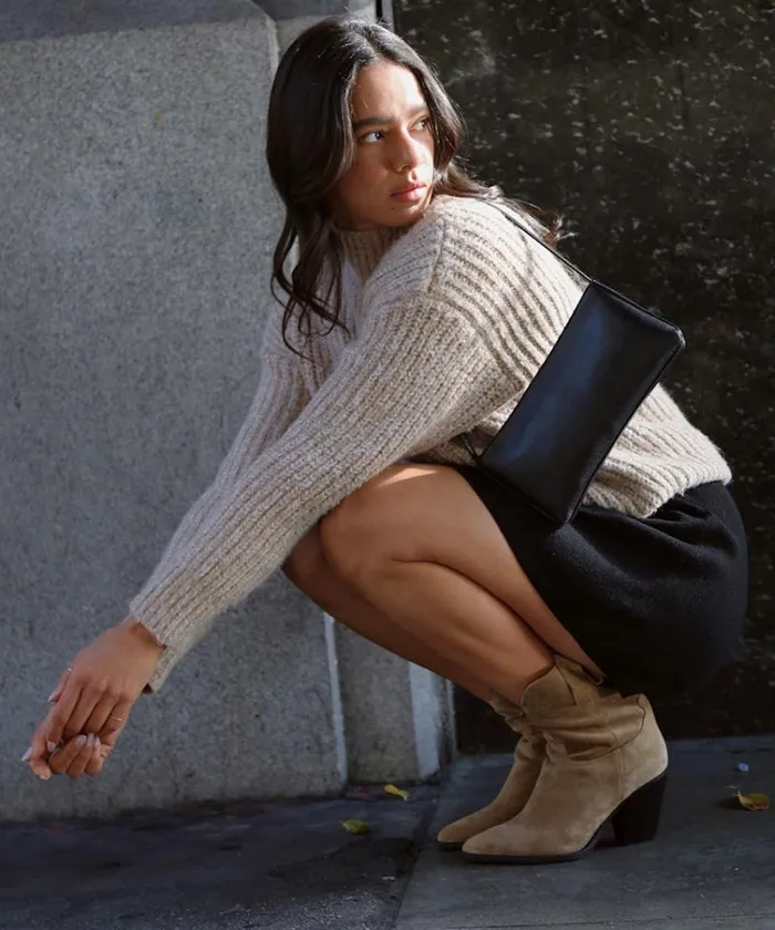 Dolce Vita Jetro Boots Khaki Suede Women Boots and Booties