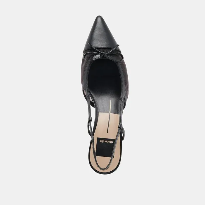 Dolce Vita Kandi Heels Onyx Mesh Women Heels