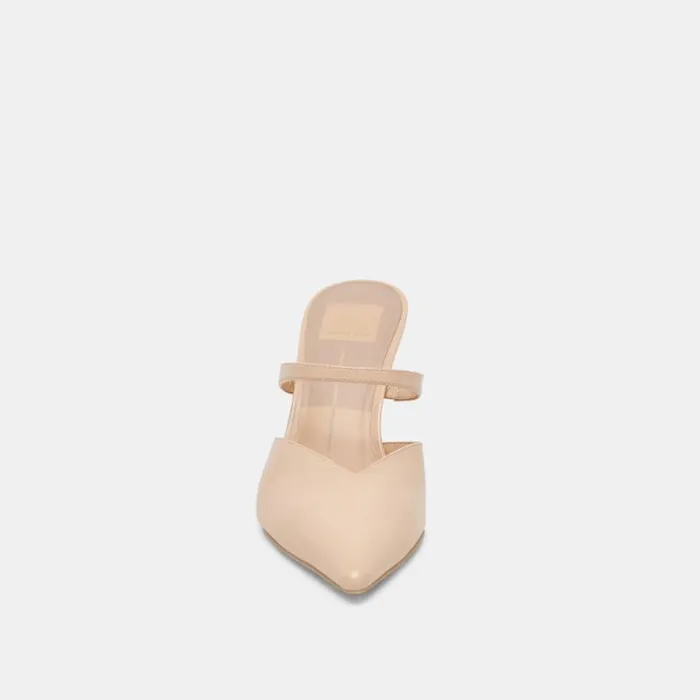 Dolce Vita Kanika Heels French Vanilla Crinkle Patent Women Heels