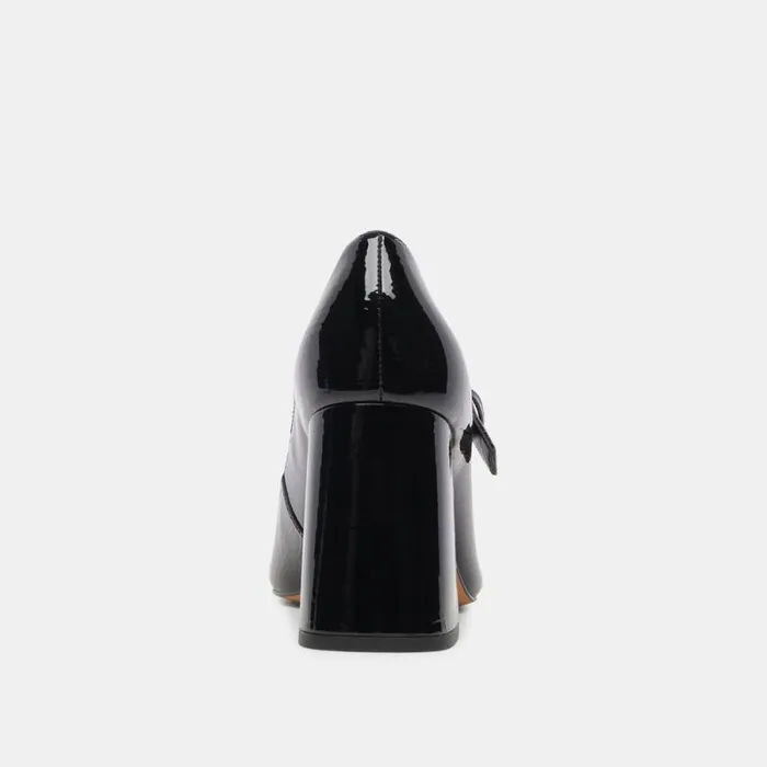 Dolce Vita Lakota Heels Midnight Crinkle Patent Women Heels