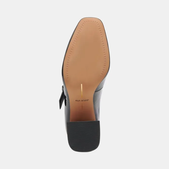 Dolce Vita Lakota Heels Midnight Crinkle Patent Women Heels