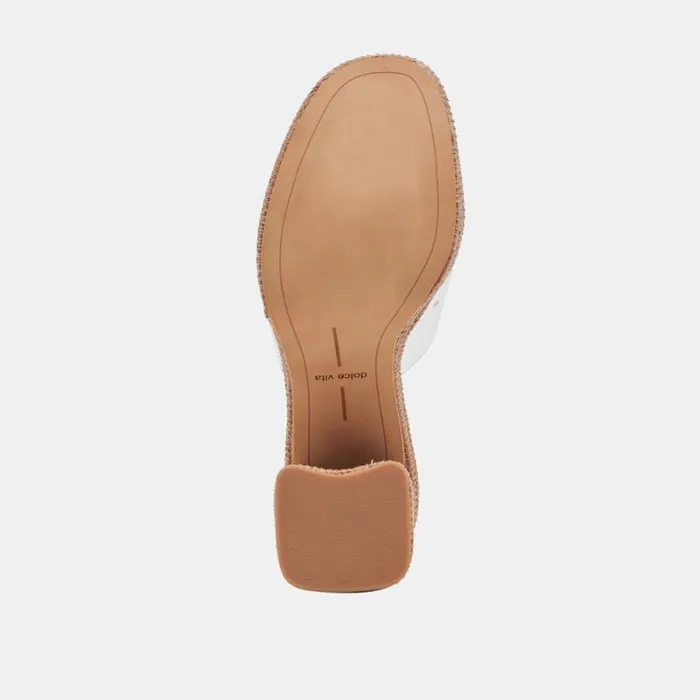 Dolce Vita Lichia Heels Cocoa Vinyl Women Heels