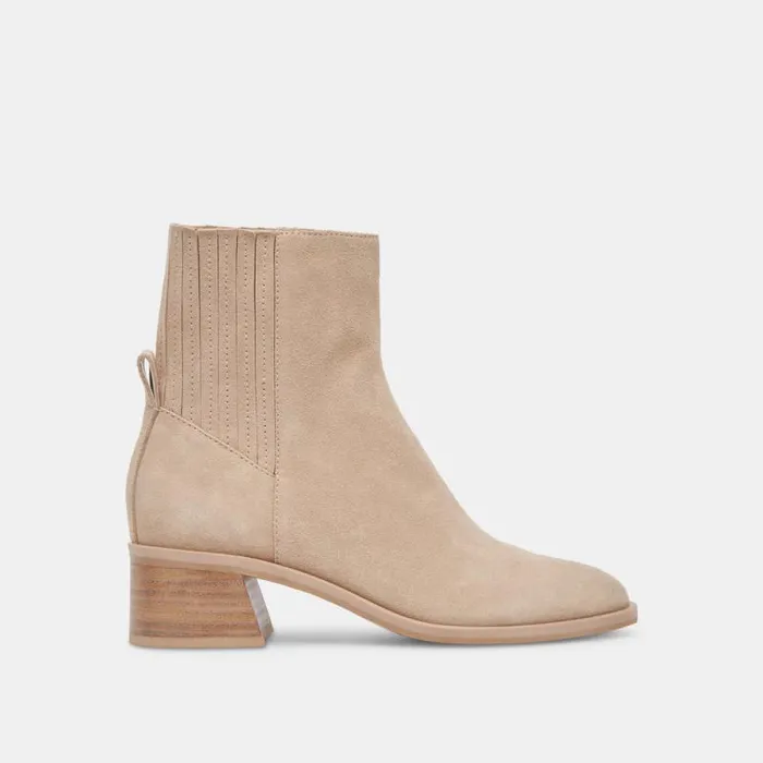 Dolce Vita Linny H2O Wide Boots Dune Suede Women Boots and Booties