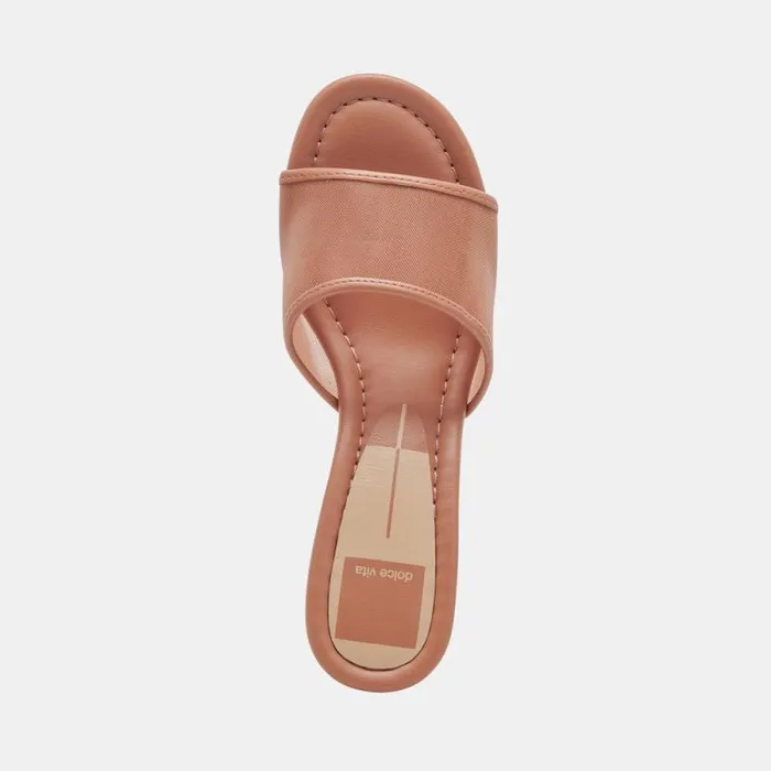 Dolce Vita Meeza Heels Cider Mesh Women Sandals