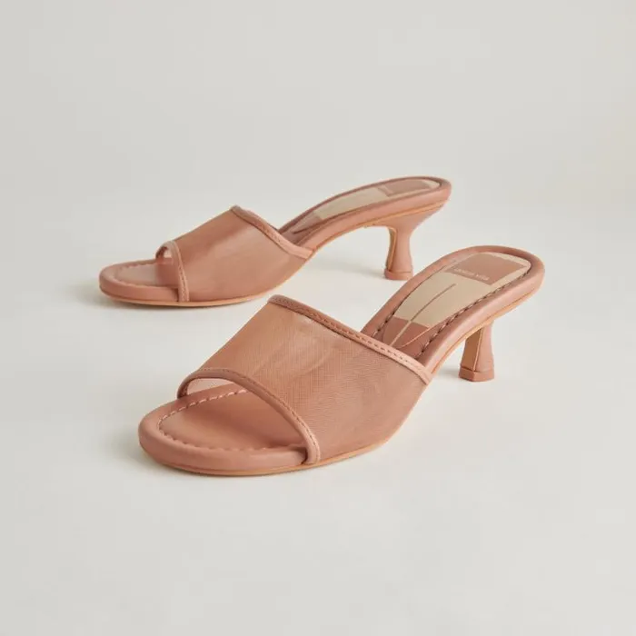 Dolce Vita Meeza Heels Cider Mesh Women Sandals