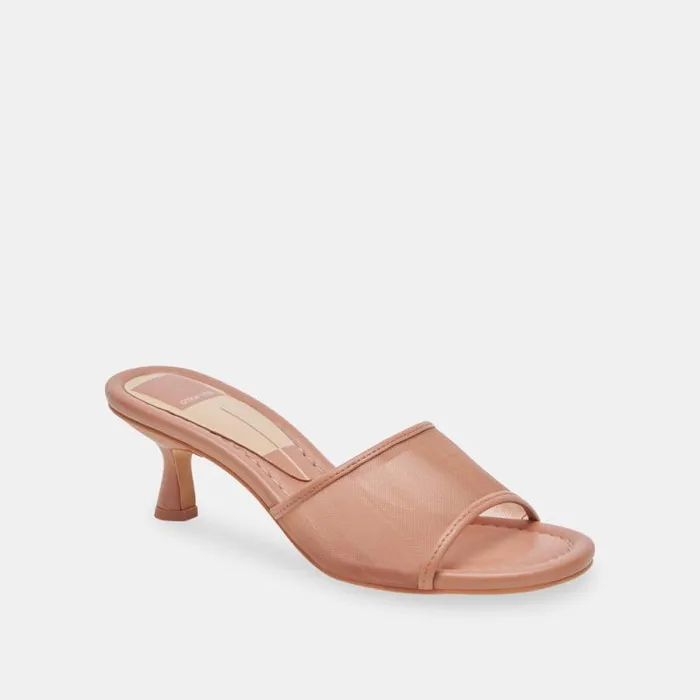 Dolce Vita Meeza Heels Cider Mesh Women Sandals