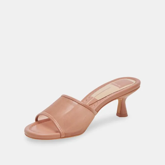 Dolce Vita Meeza Heels Cider Mesh Women Sandals