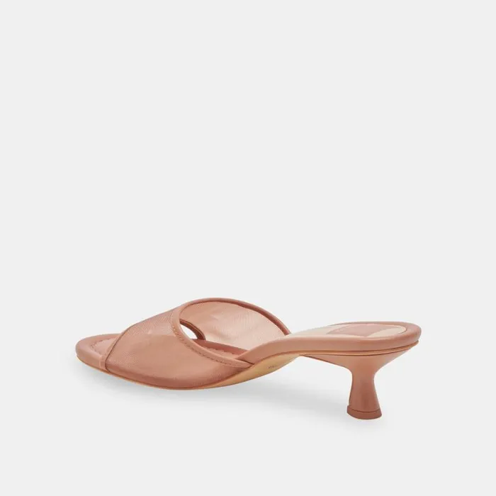 Dolce Vita Meeza Heels Cider Mesh Women Sandals