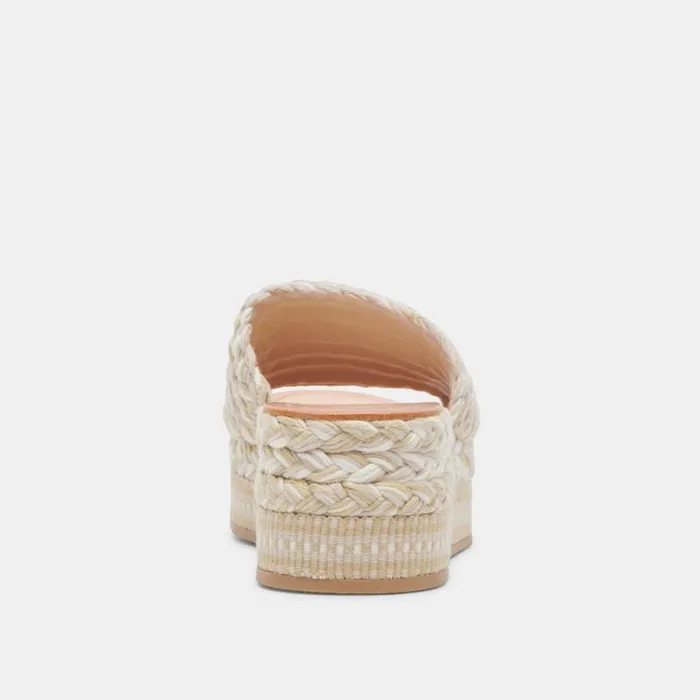 Dolce Vita Pazli Sandals Ivory Multi Woven Women Sandals