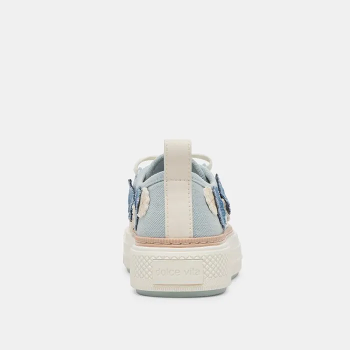 Dolce Vita Robbin Sneakers Light Blue Denim Women Sneakers