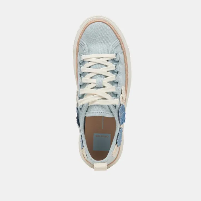 Dolce Vita Robbin Sneakers Light Blue Denim Women Sneakers