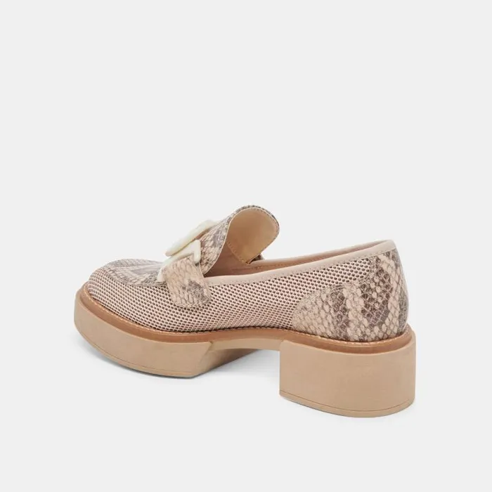 Dolce Vita Sandey Loafers Sand Mesh Women Flats and Loafers