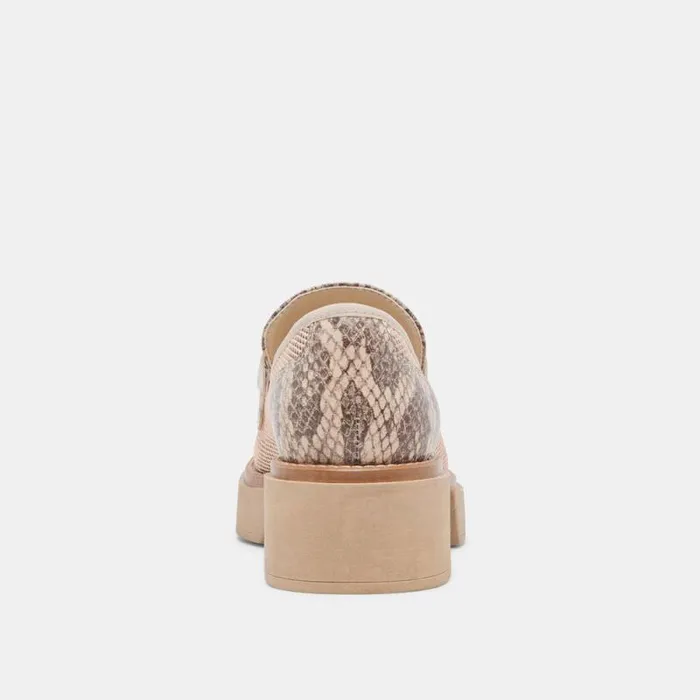 Dolce Vita Sandey Loafers Sand Mesh Women Flats and Loafers