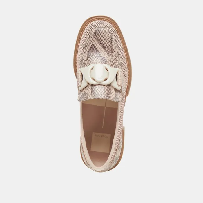 Dolce Vita Sandey Loafers Sand Mesh Women Flats and Loafers