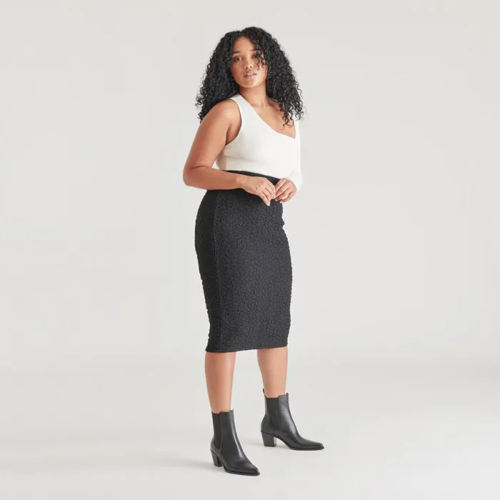 Dolce Vita Shadie H2O Wide Booties Black Leather Women Boots and Booties