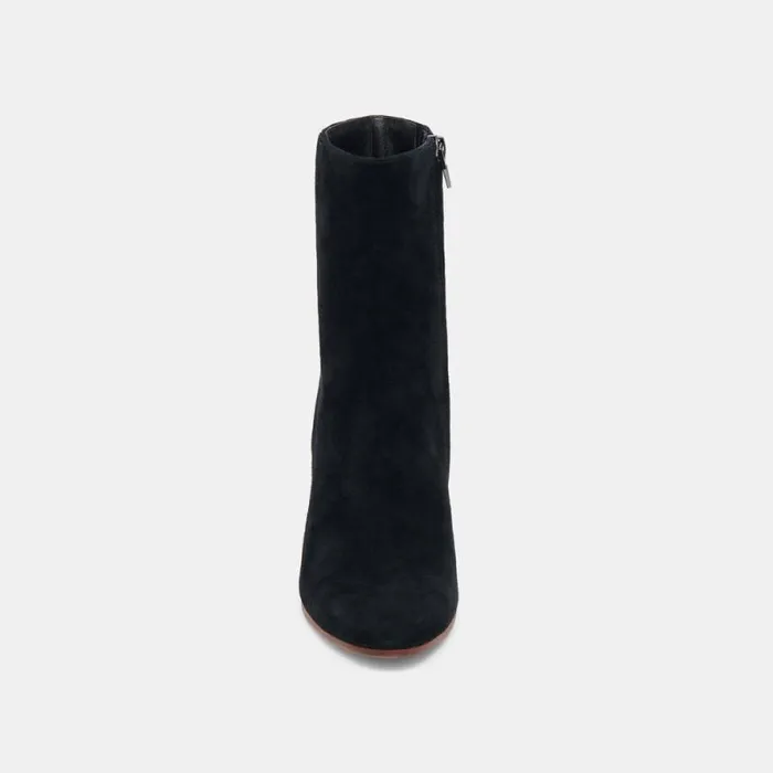 Dolce Vita Suzy Booties Onyx Suede Women Boots and Booties