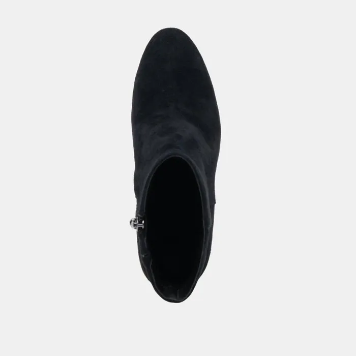 Dolce Vita Suzy Booties Onyx Suede Women Boots and Booties