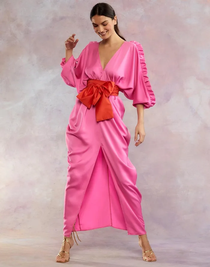 Dolman Sleeve Dance Dress 8211 Pink Women Cynthia Rowley Dresses