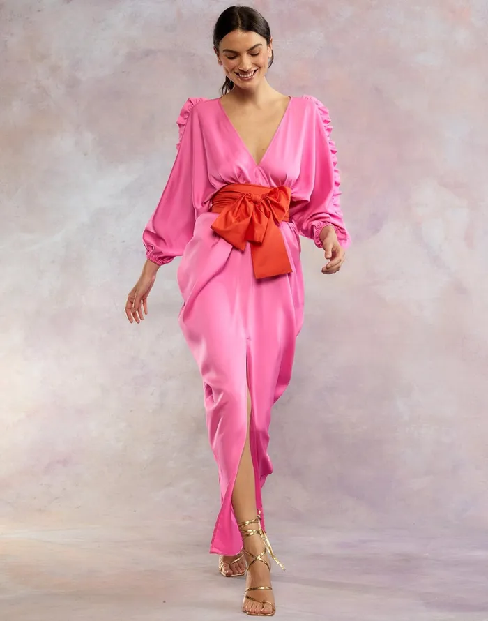 Dolman Sleeve Dance Dress 8211 Pink Women Cynthia Rowley Dresses