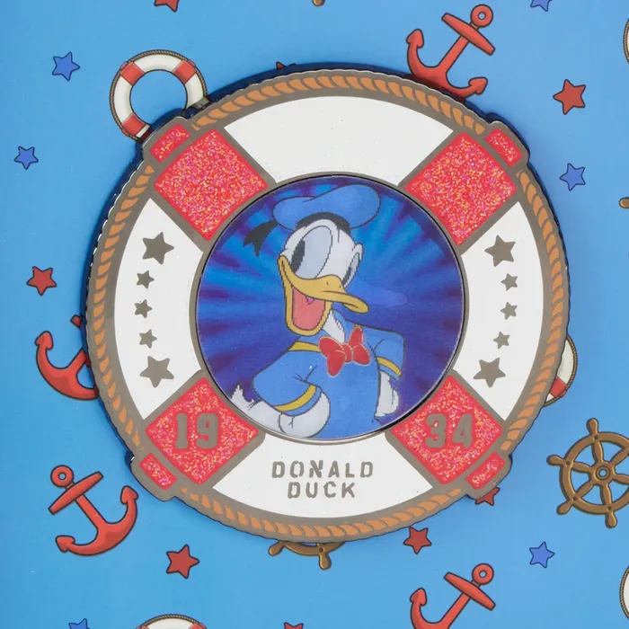 Donald Duck 90th Anniversary Lenticular 3 Unisex Loungefly Small Accessories Donald Duck 90th Anniversary Lenticular 3 Unisex Loungefly Small Accessories