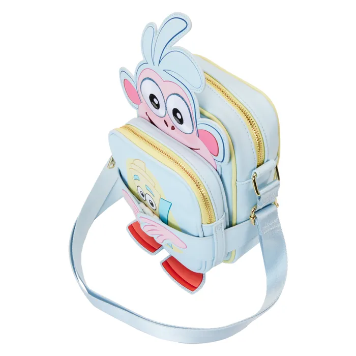 Dora The Explorer Boots Crossbuddies Cosplay Crossbody Bag With Coin Bag Unisex Loungefly Crossbody Bags Dora The Explorer Boots Crossbuddies Cosplay Crossbody Bag With Coin Bag Unisex Loungefly Crossbody Bags