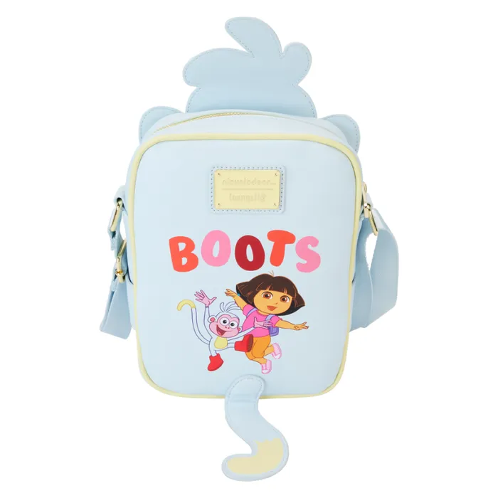 Dora The Explorer Boots Crossbuddies Cosplay Crossbody Bag With Coin Bag Unisex Loungefly Crossbody Bags Dora The Explorer Boots Crossbuddies Cosplay Crossbody Bag With Coin Bag Unisex Loungefly Crossbody Bags