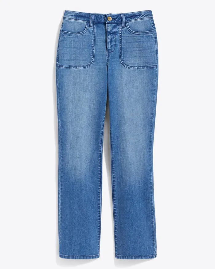 Draper James Bottoms and Skirts Women Patch Pocket Bootcut