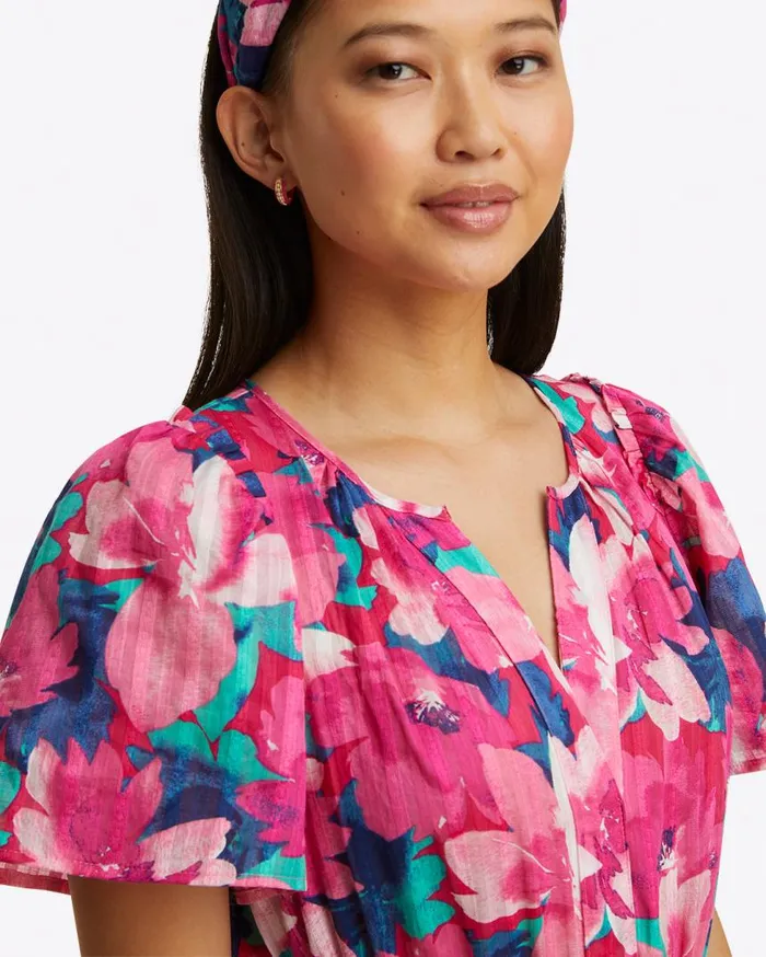 Draper James Hats and Hair Women Twist Headband In Watercolor Floral