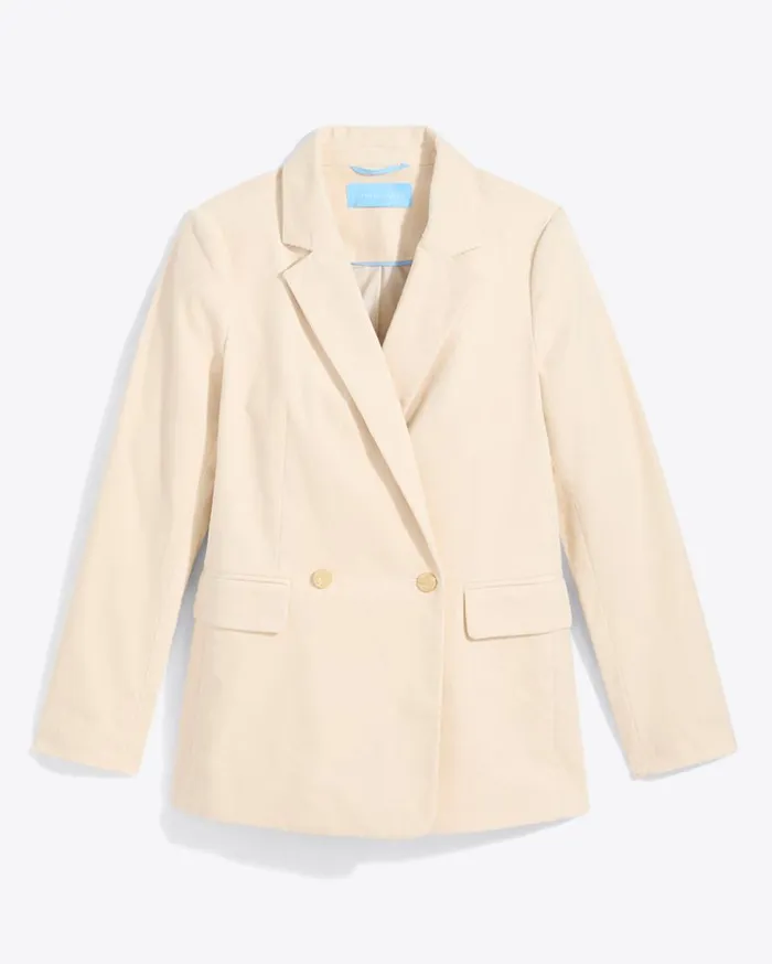 Draper James Jackets and Outerwear Women Double Breasted Blazer In Stretch Corduroy
