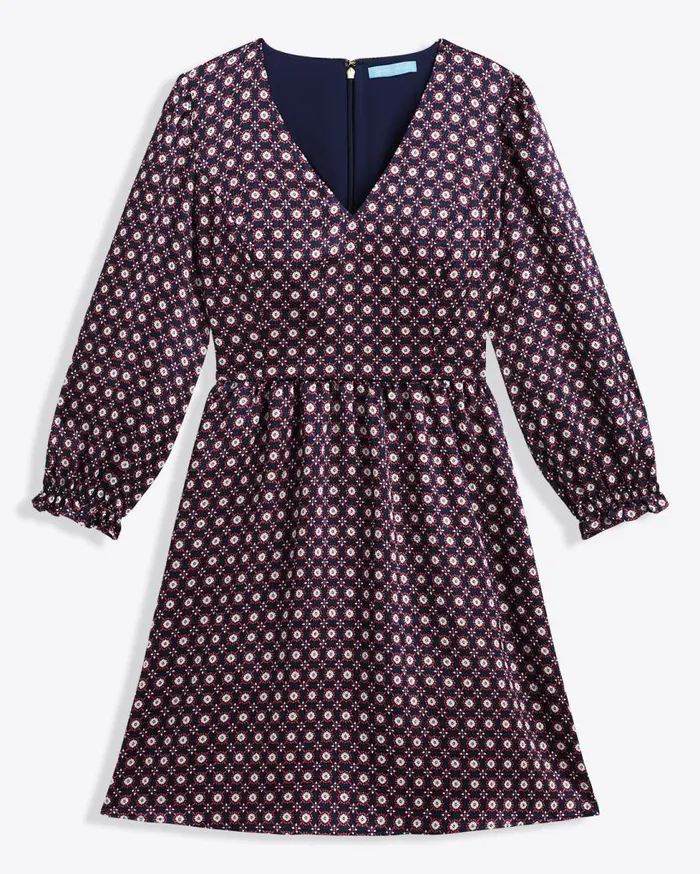 Draper James Lounge and Pajamas Women Connie LongSleeve Dress