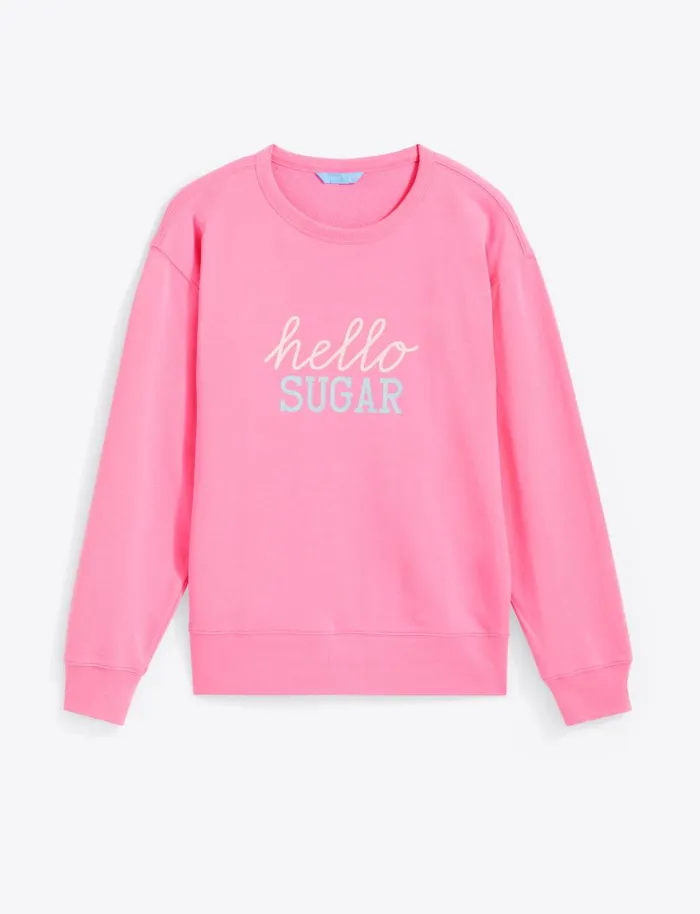 Draper James Tops Women Hello Sugar Sweatshirt