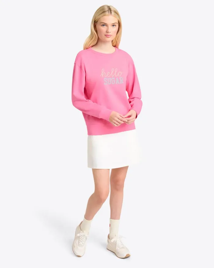 Draper James Tops Women Hello Sugar Sweatshirt