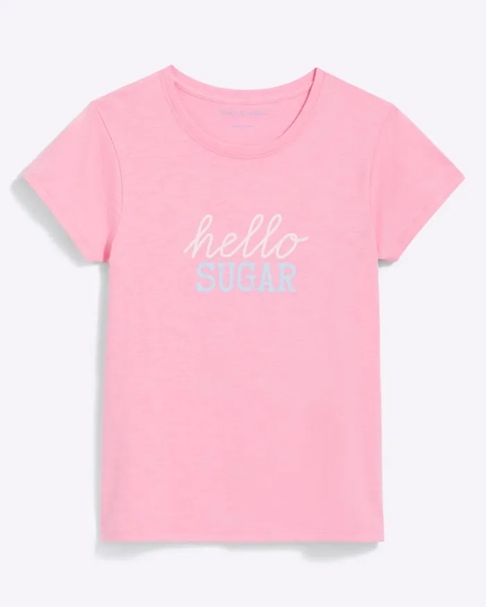 Draper James Tops Women Hello Sugar TShirt Draper James Tops Women Hello Sugar TShirt