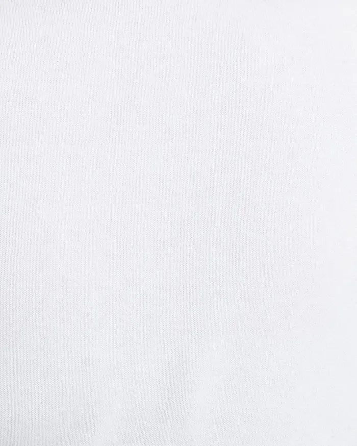 Draper James Tops Women Short Sleeve Easy Knit Top In White