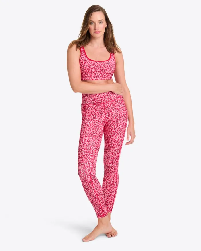 Draper James Tops Women Sports Bra In Whispy Floral