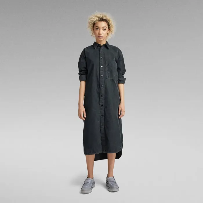 Dresses Women GStar RAW Long Shirt Dress Cloack