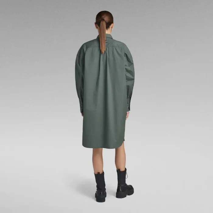 Dresses Women GStar RAW Long Shirt Dress Graphite
