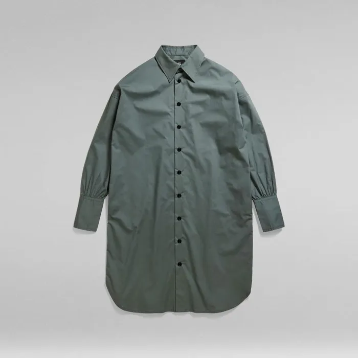 Dresses Women GStar RAW Long Shirt Dress Graphite