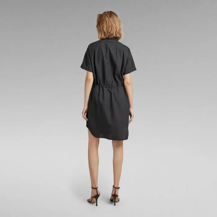 Dresses Women GStar RAW Millery Pockets Dress Dk Blackcloack