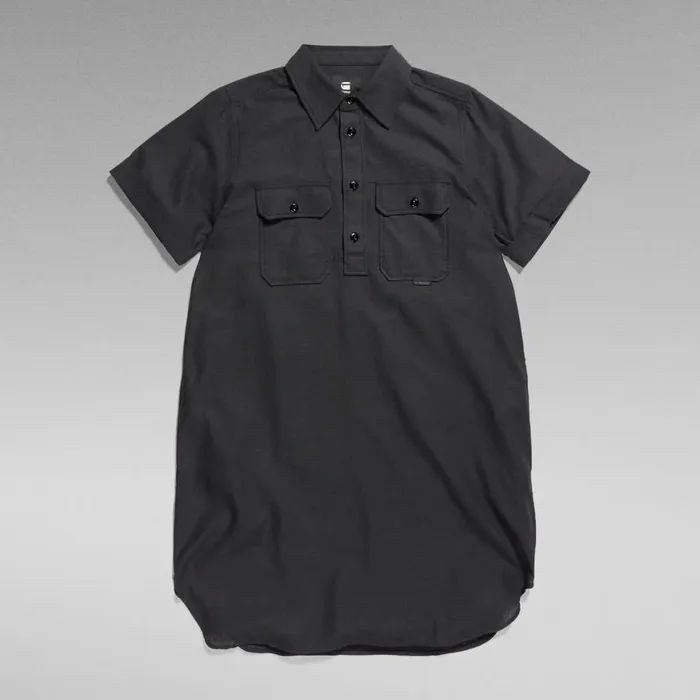 Dresses Women GStar RAW Millery Pockets Dress Dk Blackcloack