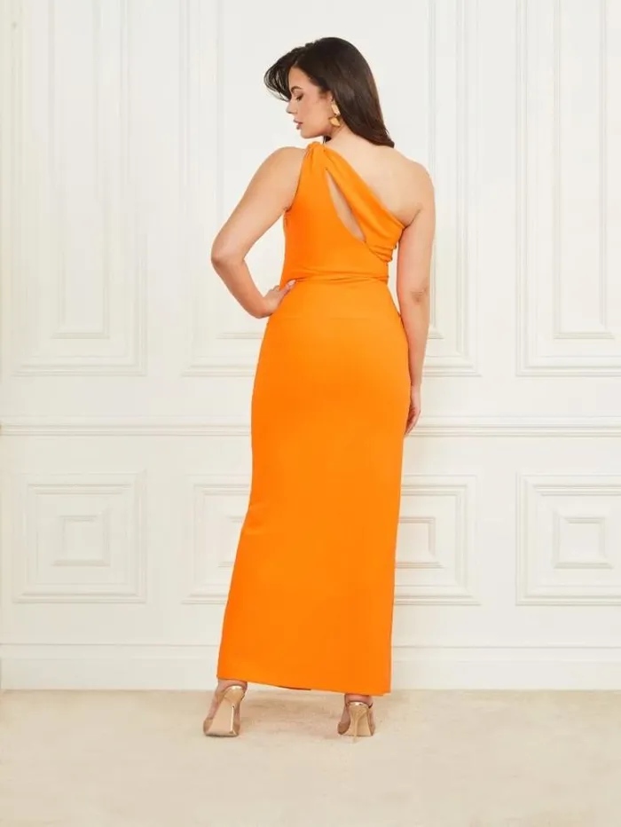 Dresses Women Marciano La Bombe Dress Superlative Orange Dresses Women Marciano La Bombe Dress Superlative Orange