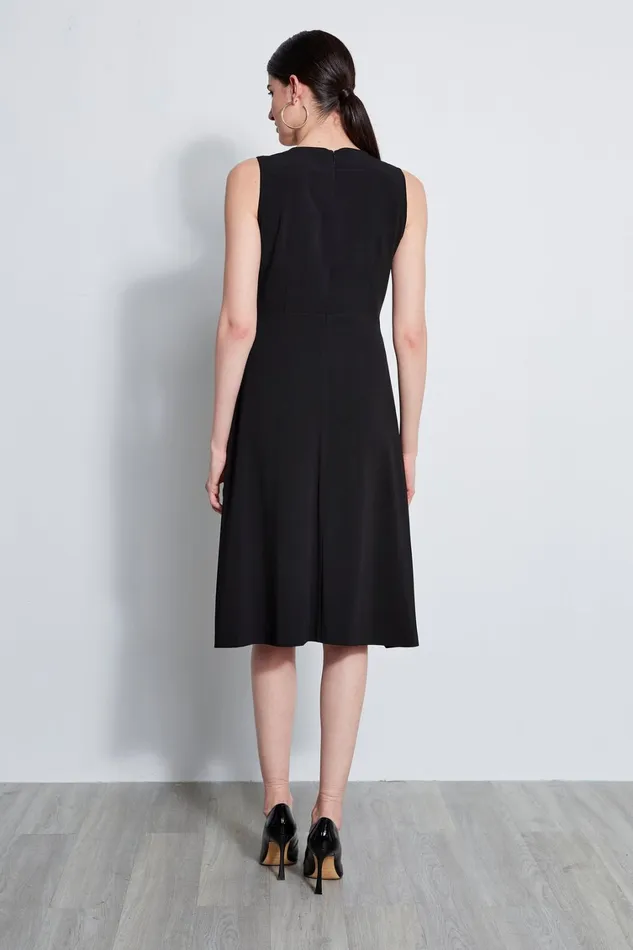 Elie Tahari Dresses and Jumpsuits Lace Applique Midi Dress Black 8211 Women